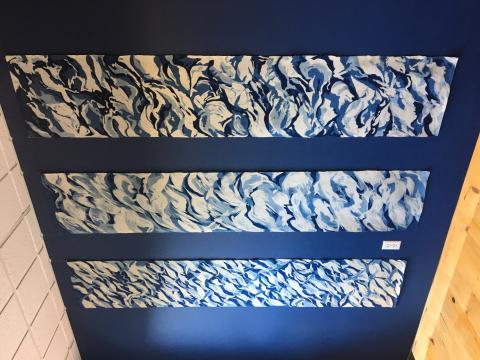 Fiber art by Kiyomi Yatsuhashi