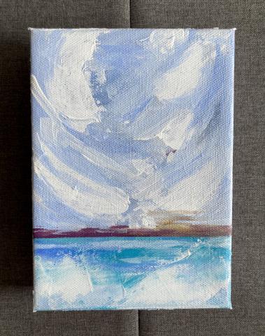 Acrylic painting by Diane Davies