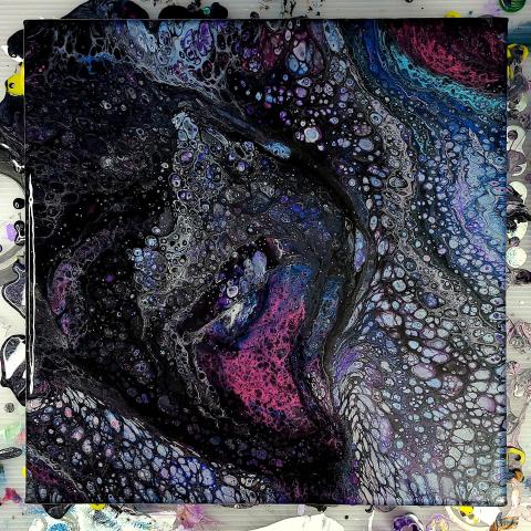 Acrylic painting by Beck Fischbach