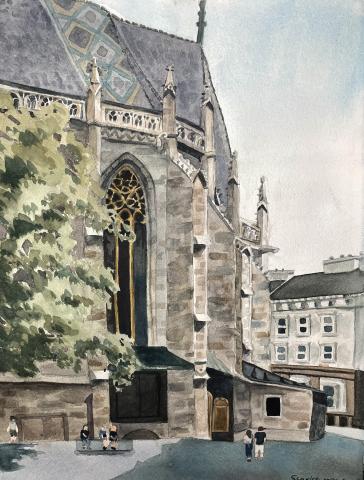 Watercolor by Scarlett Kopala