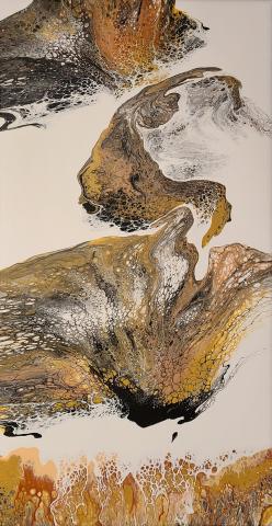 Acrylic painting by Beck Fischbach