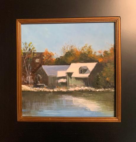 Oil painting by Rose Walsh-Cooke