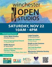 Winchester Open Studios final poster