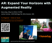 AR workshop flier