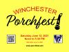 Porchfest lawn sign