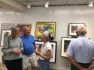 Art in August artist reception