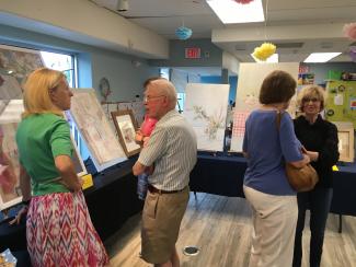 Art in August artist reception