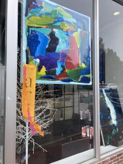 Paingting by Alex Sarra at Alessandro Salon