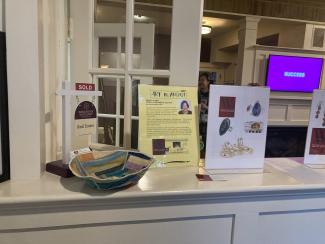 Art in August display at Berkshire Hathaway HomeServices