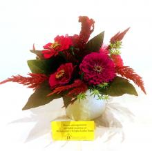 Flower arrangement from Wright-Locke Farm